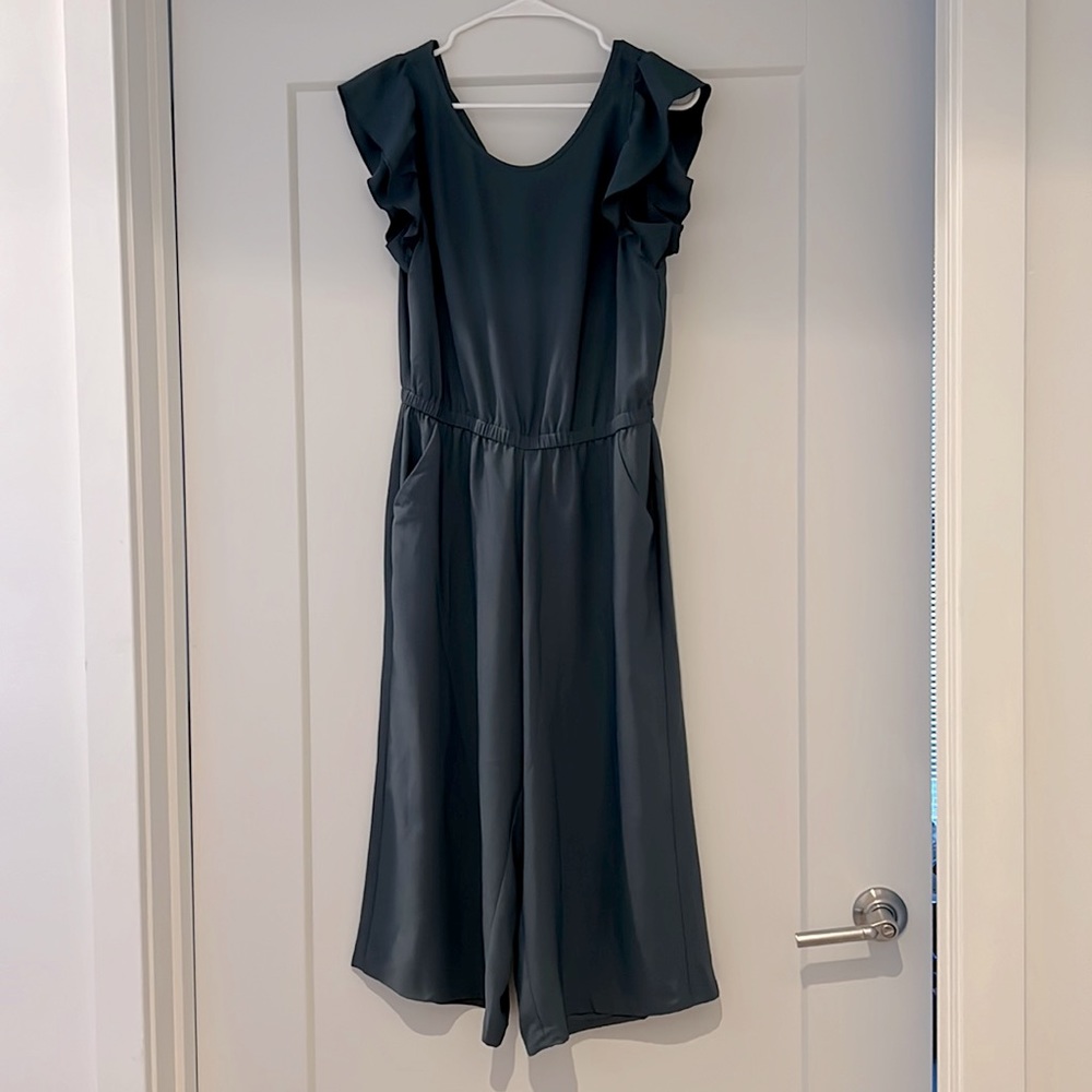 Loft Petit Dark Dusty Blue Jumper with Pockets